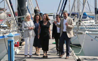 La Junta inicia los trabajos de dragado de la bocana del puerto de Rota