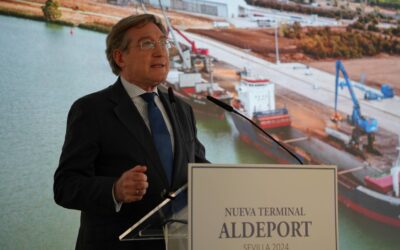 El Puerto de Sevilla crece hacia el sur con la nueva terminal sincromodal del grupo Aldeport