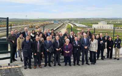 Las comunidades portuarias de Algeciras y Málaga visitan el Puerto Seco de Antequera para promover el sector logístico en Andalucía