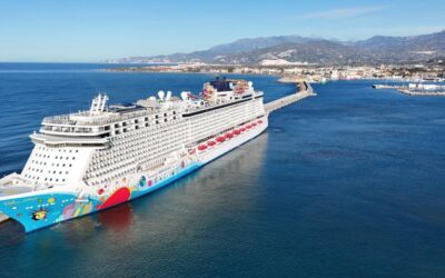 Primera escala del crucero Norwegian Breakaway en el Puerto de Motril con 4.000 pasajeros, el más numeroso de la temporada