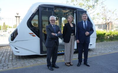 El Puerto de Sevilla prueba un vehículo autónomo sostenible para los desarrollos puerto-ciudad