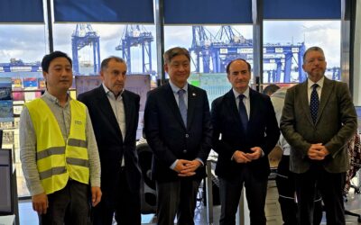 El embajador de Corea del Sur visita el Puerto de Algeciras