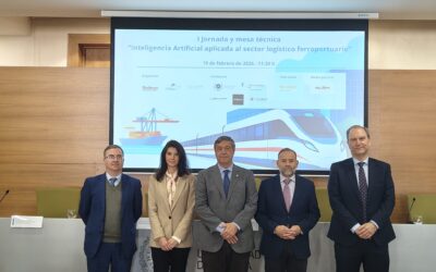 RAILWAY INNOVATION HUB, LA FUNDACIÓN MÁLAGAPORT Y LA ASOCIACIÓN DE CONSIGNATARIOS Y EMPRESAS PORTUARIAS DE MÁLAGA (ACEMAR) CELEBRAN UNA JORNADA SOBRE IA APLICADA AL SECTOR LOGÍSTICO FERROPORTUARIO