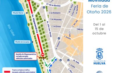 El Puerto y el Ayuntamiento de Huelva ponen en marcha un dispositivo especial de tráfico para garantizar la seguridad con motivo de la Feria de Otoño